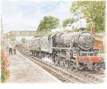 Bridgnorth - railway art print
