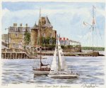 Cowes - Royal Yacht Squadron art print