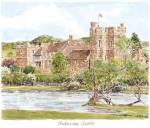 Stokesay Castle art print