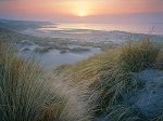 Budle, Misty Sunset art print