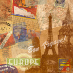 Destination, Europe art print