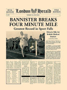 Four Minute Mile art print