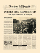 London Herald art print