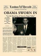 London Herald art print