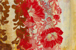 Silkscreen Floral art print