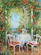 Tea With Kitty art print