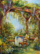 Wisteria Breeze art print