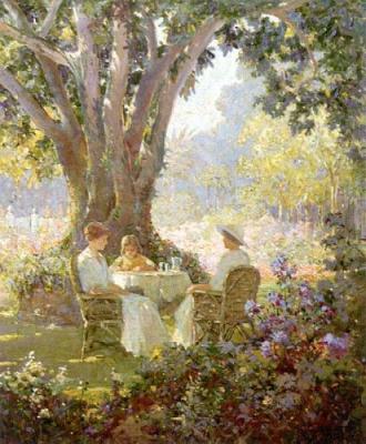 High Tea art print by Abbott Fuller Graves