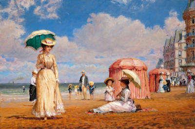 Carefree Days art print by Alan Maley