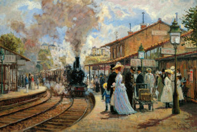 Sentimental Journey art print by Alan Maley