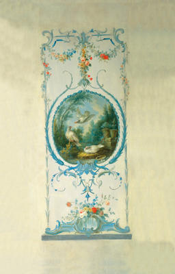 Panelled Detail of Doves art print by Alexis Peyrotte