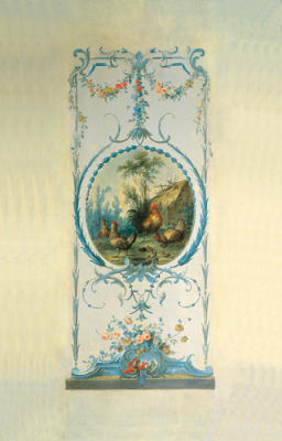 Panelled Detail of Hens