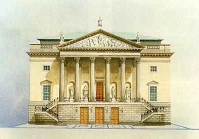 Deutsche Staatsoper, Berlin art print by Andras Kaldor