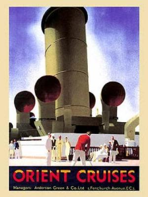 Orient Cruises art print by Andrew Johnson