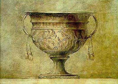 Decorative Urn art print by Andrew Kolb