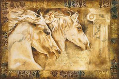 Messengers of Spirit art print by Annrika McCavitt