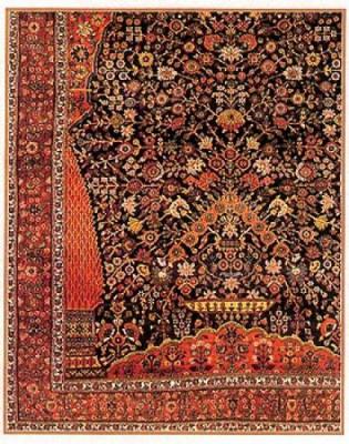 Middle Eastern Rug II art print by Anonymous