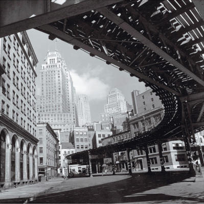 New York Cityscape, Sunday art print by Anonymous