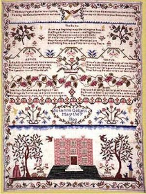 Sampler I art print by Anonymous