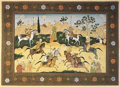 The Polo Match II art print by Anonymous
