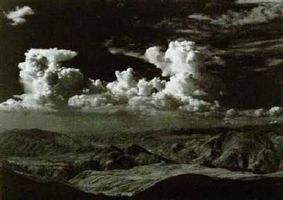 Thunderheads art print by Ansel Adams