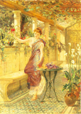 Blossoms art print by Arthur Drummond