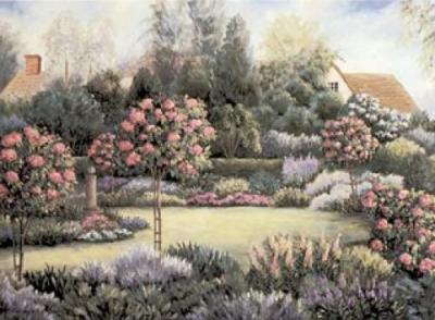 The Rose Garden art print by Barbara Felisky