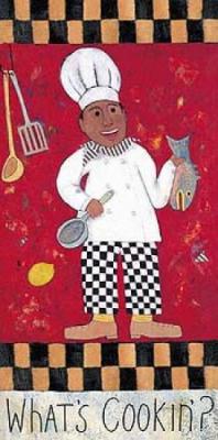 What's Cookin' art print by Barbara Olsen