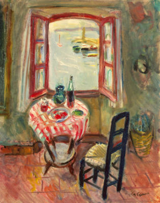 The Open Window art print by Charles Camoin