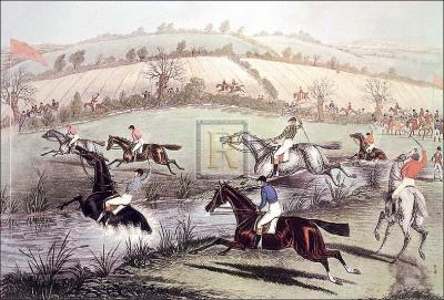 Frogmill brook art print by Charles Hunt