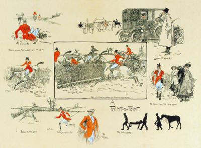A Point-To-Point art print by Charles Payne
