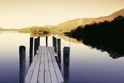 Lake Shore II art print by Chris Simpson
