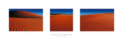 Namibian Sands art print by Chris Simpson