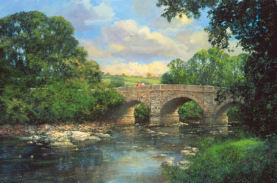Old Bridge, Derbyshire art print by Clive Madgwick
