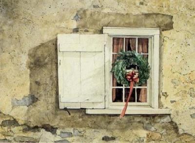 Yuletide 1990 art print by Dan Campanelli