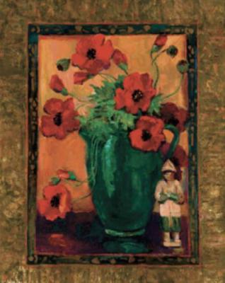 Oriental Poppies art print by Dawna Barton