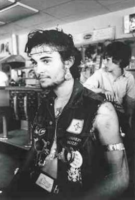 Biker art print by Dennis Hopper