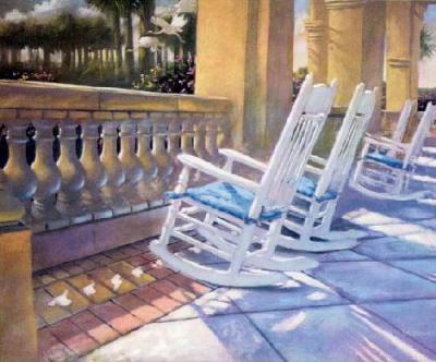 Ritz Veranda art print by Don Kettleborough