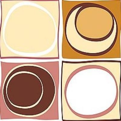 Round in circles II art print by Duplock