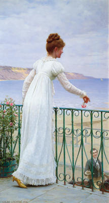 A Favour art print by Edmund Blair Leighton