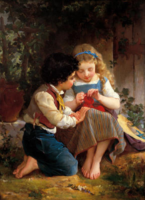 A Special Moment art print by Emile Munier