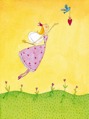 Felicity Wishes II art print by Emma Thomson