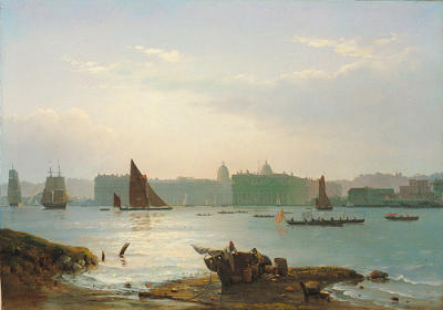 Greenwich art print by F. Danby