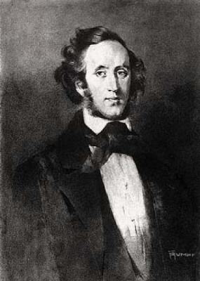 Mendelssohn art print by FR Hendrich Rumpf