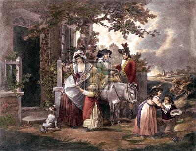 Selling Cherries art print by George Morland