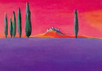 Castle on the Hill art print by Gerry Baptist