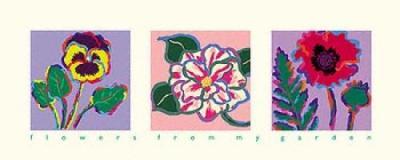 Flowers from my Garden I art print by Gerry Baptist