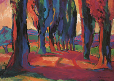 Pathway to the Vineyard art print by Gerry Baptist