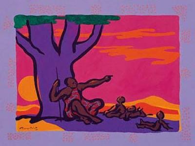 Way Long art print by Gerry Baptist