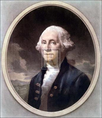 George Washington art print by Gilbert Stuart